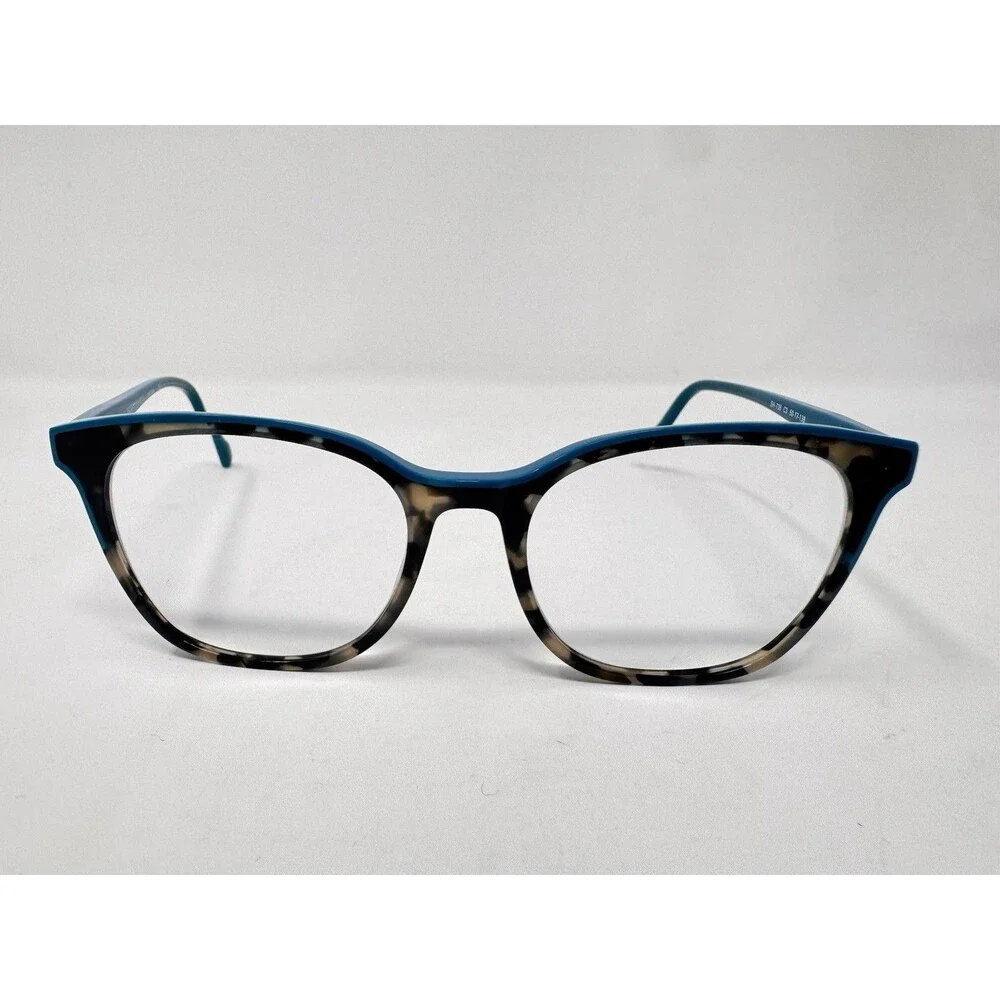 Scott Harris SH-736 Eyeglass Frames Only 50-17-138 Teal C3 Authentic